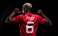 Man United chính thức công bố số áo của Paul Pogba