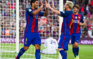 Video: Messi 'ngã bàn đèn' kiến tạo không tưởng cho Suarez