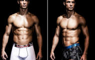 Ronaldo khiêu khích chị em trong mẫu đồ lót mới