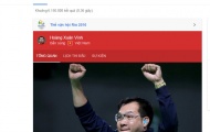 'Hoàng Xuân Vinh' trở thành từ khóa cực hot trên Google