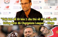 Ảnh chế: Klopp ‘đắng lòng’ nhìn Mou cười nhạo; Wilshere ‘lạc lối’ vì quên mất số 4