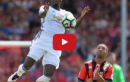 Video: Eric Bailly chơi cực hay trong trận AFC Bournemouth - M.U