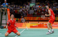Cầu lông Trung Quốc vật vã đoạt HCV đầu tiên ở Olympic