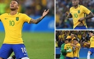 Usain Bolt góp mặt, Neymar khóc như mưa trong ngày làm nên lịch sử cùng Brazil