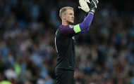 Joe Hart vẫy tay chào tạm biệt CĐV Man City trên sân Etihad