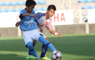 Lứa U13 Việt Nam ngây ngất khi đá trên mặt cỏ J.League