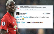 Pogba: 'Người yêu có thể bỏ nhưng kiểu tóc thì không'