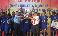 Bắn hạ PVF trên chấm phạt đền, U15 HAGL lên ngôi vô địch