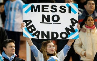 CĐV Argentina cảm ơn Messi không bỏ đội tuyển