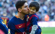 Messi buồn bã khi con trai không thích đá bóng