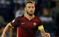Roma điêu đứng vì De Rossi
