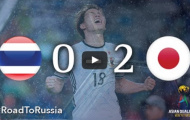 Thái Lan 0-2 Nhật Bản (Vòng loại thứ ba World Cup 2018)