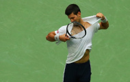 Djokovic xé áo ăn mừng ở bán kết US Open