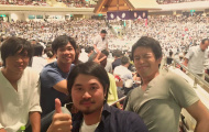 Công Phượng và Tuấn Anh cùng đi xem sumo