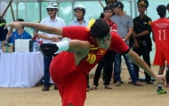 Đá cầu Việt Nam toàn thắng vòng bảng nội dung đồng đội