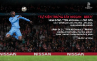 Trải nghiệm mẫu Crossover cao cấp X-Trail trong sự kiện Nissan-UEFA