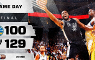 Warriors nhận trái đắng trước Spurs trong ngày khai mạc NBA