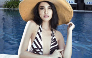 Loạt ảnh bikini bỏng mắt của người đẹp có vòng ba gần 100cm