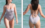 Daisy Lowe diện áo tắm cực khiêu gợi trên biển