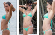 Alessandra Ambrosio khoe thân bốc lửa trên bãi biển