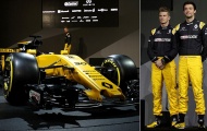 Renault công bố mẫu xe cho mùa giải F1 2017: Niềm hy vọng Hulkenberg và Palmer
