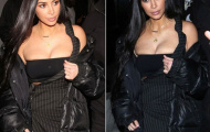 Sốt với hình ảnh 'bức tử vòng một' của Kim Kardashian