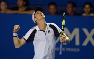 Nadal cay đắng nhìn cúp về tay Querrey