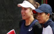 Konta khóc nức nở trước lời thóa mạ từ HLV Romania