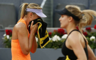Video thất bại của Sharapova trước đàn em ở vòng 2 Madrid Open