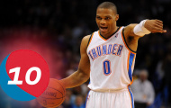 Top 10 pha bóng đáng nhớ của Russell Westbrook