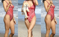 Dàn chân dài triệu đô diện bikini đốt cháy bãi biển