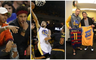 Neymar, Hamilton dự khán, Curry khiến cả LeBron James và Kevin Love tẽn tò