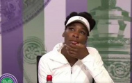 Hậu chiến thắng Mertens, Venus Williams òa khóc ngay trong phòng họp báo