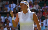 Wimbledon 2017: Petra Kvitova và Simona Halep thẳng tiến vòng 2