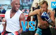 Video McGregor vùi mình tập luyện trước trận kinh điển với Mayweather