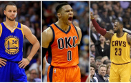 10 ông vua điểm số tại NBA: LeBron James thứ 8, Stephen Curry top 10
