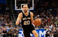 CHÍNH THỨC: Tái ký hợp đồng với Spurs, Ginobili đi vào lịch sử NBA