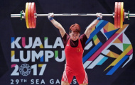 Video lực sĩ Trịnh Văn Vinh phá kỷ lục SEA Games