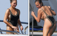 Rạo rực ngắm áo tắm khoét đến hông của 'nữ thần bikini'