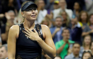 Video Sharapova bật khóc sau chiến thắng trước Halep ở US Open