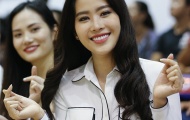 Hoa hậu Nam Em ngẩn ngơ trước 'soái ca' Nguyễn Văn Hùng
