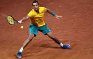 Davis Cup: Kyrgios tỏa sáng, Australia cân bằng tỷ số với Bỉ