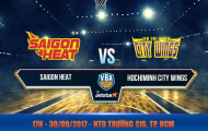 Video trực tiếp VBA 2017: Saigon Heat vs Hochiminh City Wings