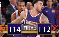 Video Highlights NBA Preseason: Portland Trail Blazers 112-114 Phoenix Suns