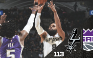 Highlights NBA Preseason: San Antonio Spurs 113-93 Sacramento Kings