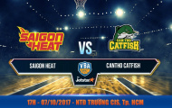 Video trực tiếp VBA 2017: Saigon Heat vs Cantho Catfish