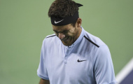 'Cắn răng' thi đấu, Del Potro tái ngộ Federer ở bán kết Thượng Hải Masters