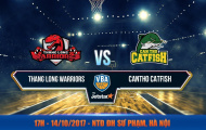 Video trực tiếp VBA 2017: Thang Long Warriors vs Cantho Catfish