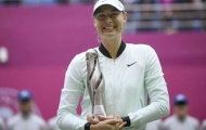 Sharapova có danh hiệu đầu tay sau hơn 2 năm chờ đợi