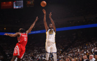 Mất buzzer beater, Warriors thua ngược đau đớn trước Rockets ngày ra quân